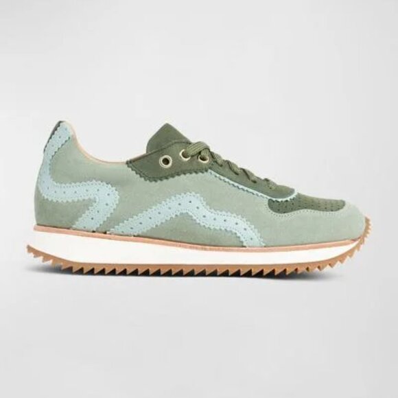 The Office of Angela Scott Remi Sneaker Sage 37.5 - Picture 1 of 12